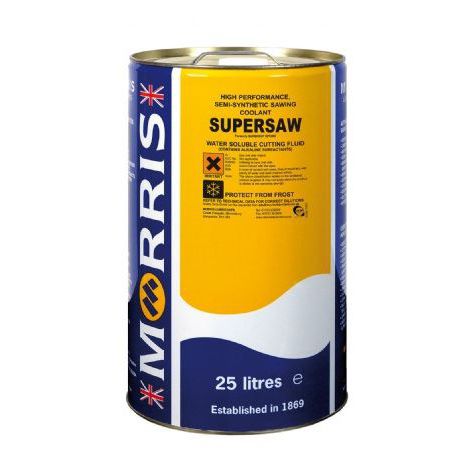 Fluido de corte de aserrado - SUPERSAW  - Morris Lubricants (Mfg.) - semisintética / hidrosoluble