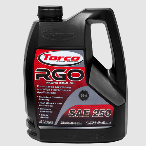 Aceite lubricante - RGO - Torco International Corporation (Mfg.) - mineral / para engranaje / para motor