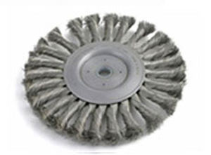 Cepillo circular trenzado - BTS-6 - Brush Research Manufacturing - de limpieza / de hilo metálico