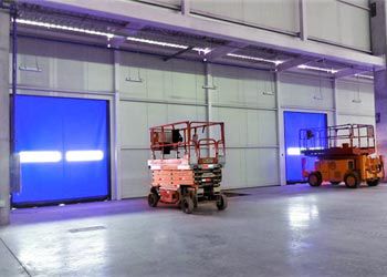 Puerta enrollable - Alapontlogistics - industrial / para interior / rápida