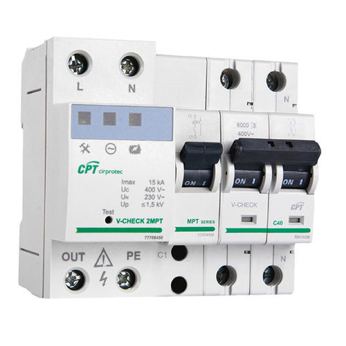 Protector de sobretensión de tipo 2 - V-CHECK 2MPT-32 - Cirprotec - clase II / para aplicaciones de telecomunicaciones / contra sobretensión