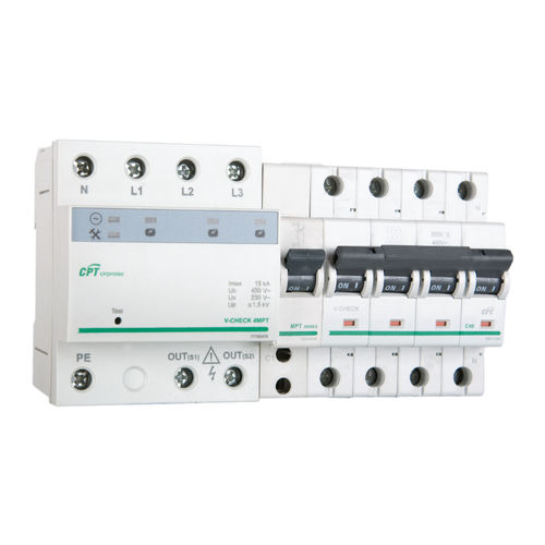 Protector de sobretensión de tipo 2 - V-CHECK 4MPT-50 - Cirprotec - clase II / para aplicaciones de telecomunicaciones / contra sobretensión