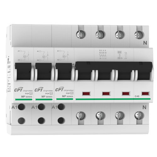 Protector de sobretensión para aplicaciones de telecomunicaciones - V-CHECK 4MP-20 - Cirprotec - contra sobretensión / trifásico / 4 polos
