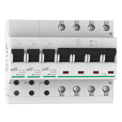 Protector de sobretensión para aplicaciones de telecomunicaciones - V-CHECK 4MP-40 - Cirprotec - contra sobretensión / trifásico / 4 polos