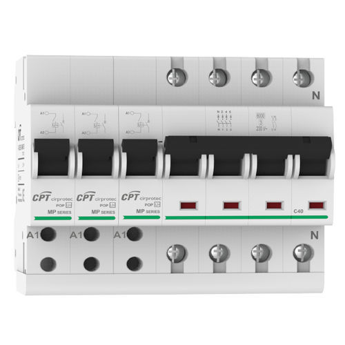 Protector de sobretensión para aplicaciones de telecomunicaciones - V-CHECK 4MP-50 - Cirprotec - contra sobretensión / trifásico / 4 polos