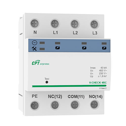 Protector de sobretensión de tipo 2 - V-CHECK 4RC - Cirprotec - clase II / de exterior / para aplicaciones de telecomunicaciones