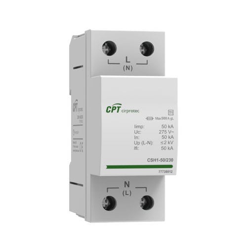 Protector de sobretensión de tipo 1 - CSH1-50/230 - Cirprotec - clase I / de telecomunicación / monobloque