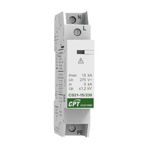 Protector de sobretensión de tipo 2 - CS21-15/230 - Cirprotec - clase II / para aplicaciones de telecomunicaciones / para instalación fotovoltaica