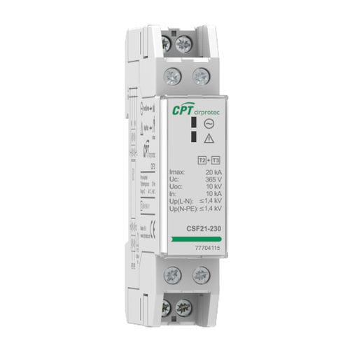 Protector de sobretensión de tipo 2 - CSF21-24 - Cirprotec - de tipo 3 / clase II / clase III