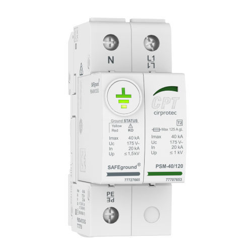 Protector de sobretensión de tipo 2 - PSM2-40/230 SG - Cirprotec - clase II / para aplicaciones de telecomunicaciones / 2 polos