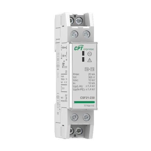 Protector de sobretensión de tipo 2 - CSF21-24 IR - Cirprotec - de tipo 3 / clase II / clase III