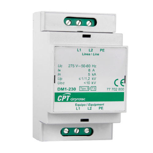Protector de sobretensión de tipo 3 - DM1-230 - Cirprotec - clase III / para aplicaciones de telecomunicaciones / combinado