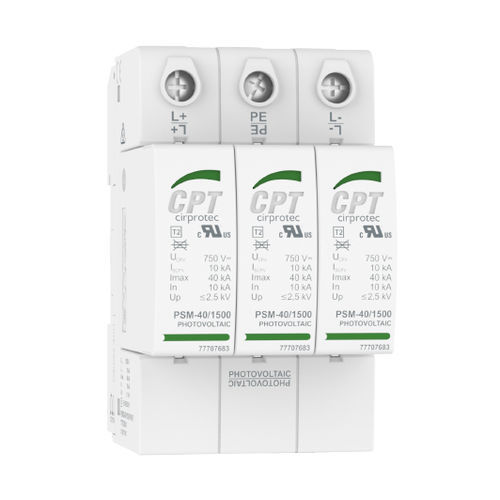 Protector de sobretensión de tipo 2 - PSM3-40/1500 PV - Cirprotec - clase II / para aplicaciones de telecomunicaciones / para instalación fotovoltaica