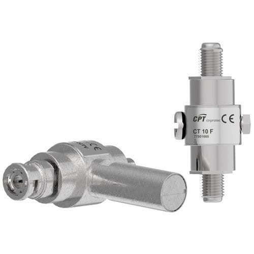 Protector de sobretensión para aplicaciones de radiofrecuencia - CT 10 F - Cirprotec - para instalación fotovoltaica / BNC / coaxial
