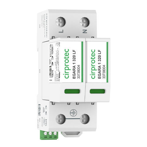 Protector de sobretensión de tipo 1 - EGA 1 320/2+0 LF  - Cirprotec - de tipo 2 / clase I / clase II