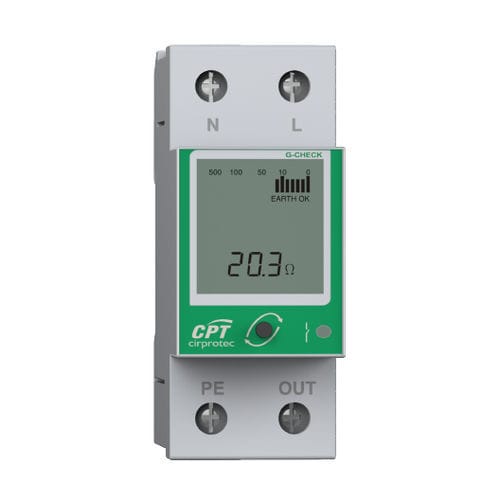 Sistema de supervisión de potencia -  G-CHECK 230V  - Cirprotec - defectos de puesta a la tierra / para instalación fotovoltaica / visual
