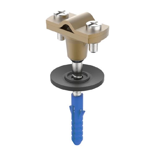 Pinza de puesta a tierra de latón - SOP-CABLE Br M8 TIRAF 50/70 - Cirprotec