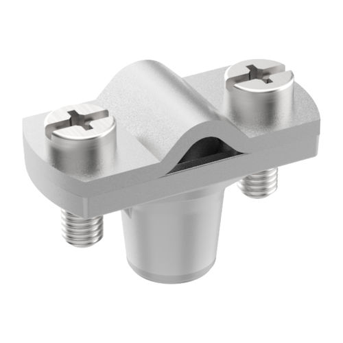 Abrazadera de cable de acero inoxidable - SOP-COND D-8/10 TF MET FeCG - Cirprotec - de acero galvanizado / de puesta a tierra