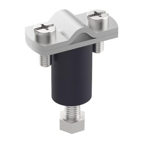 Abrazadera de cable de PVC - SOP-COND TF ISO CABLE D10 - Cirprotec - de acero inoxidable