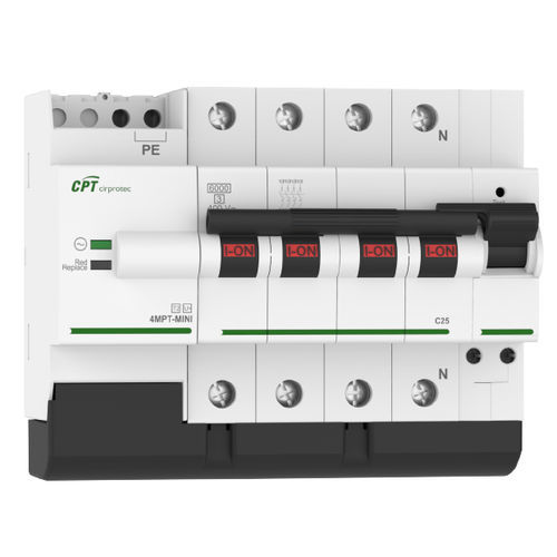 Protector de sobretensión de tipo 2 - V-CHECK 4MPT mini - 16 - Cirprotec - clase II / para aplicaciones de telecomunicaciones / contra sobretensión