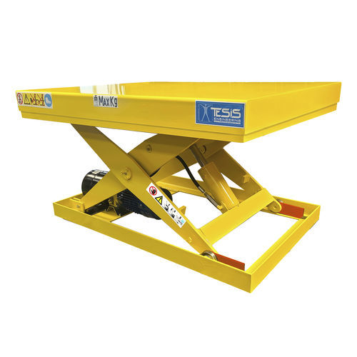 Mesa elevadora de tijeras simples - XN - TESIS ENGINEERING - hidráulica / alimentada por batería / manual