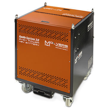 Carro de manipulación - EASY POWER 48V - Mouvers srl - de plataforma / para cargas pesadas / motorizado