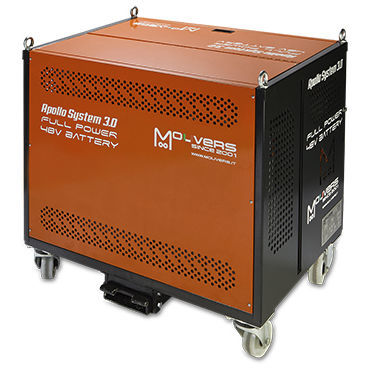 Carro de manipulación - FULL POWER 48V - Mouvers srl - de plataforma / para cargas pesadas / con ruedas giratorias