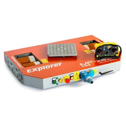 Rodador para carga pesada - EXPLORER® - Mouvers srl - para transporte / rotativo / con mando a distancia