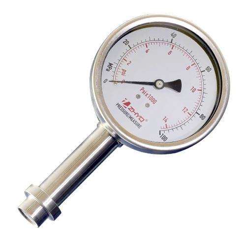 Manómetro de esfera - PT124Y-622 - Shanghai Zhaohui Pressure Apparatus Co.,Ltd.(ZHYQ) - de acero inoxidable / de tubo Bourdon / de proceso