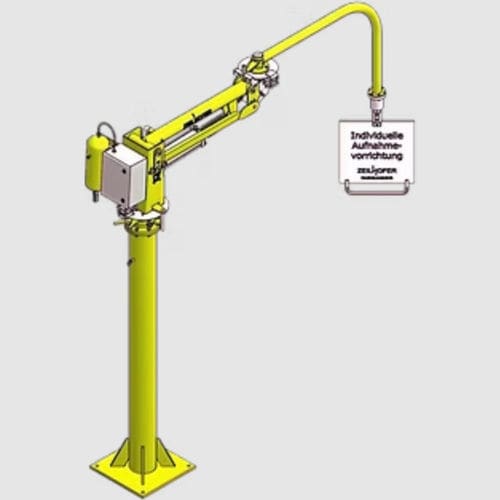 Manipulador articulado - Mirus - Zeilhofer Handhabungstechnik GmbH & Co. KG - neumático / con asidero / para componentes mecánicos