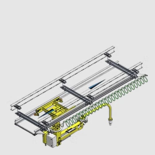 Manipulador neumático - ACER  - Zeilhofer Handhabungstechnik GmbH & Co. KG - con polipasto / para componentes mecánicos / para transporte