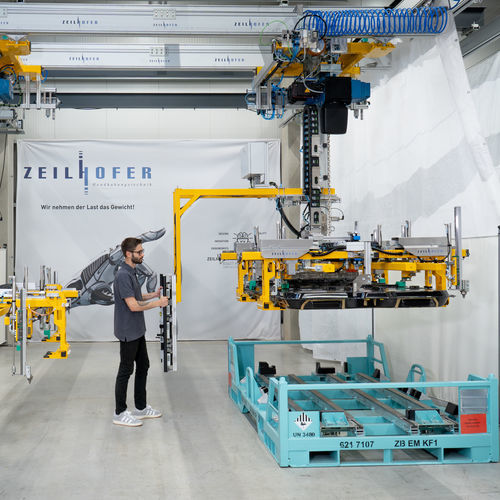 Manipulador eje de elevación - ZH90 - Zeilhofer Handhabungstechnik GmbH & Co. KG - neumático / eléctrico / electroneumático