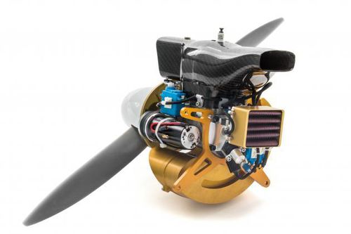 Motor térmico monocilindro - UAV28-EFI - UAVFACTORY LTD. - inyección directa / refrigerado por aire