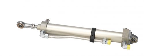 Cilindro hidráulico - Gribi Hydraulics AG - de doble efecto / de acero inoxidable