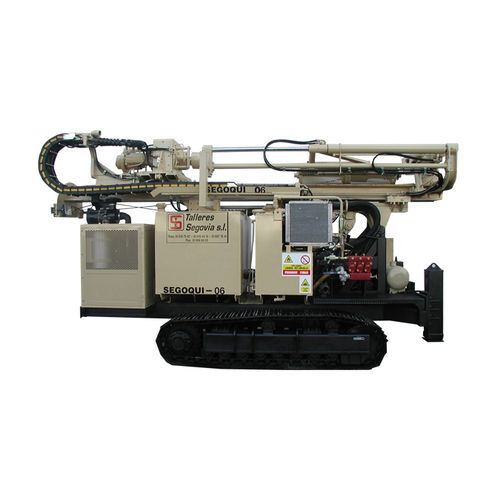 Perforadora geoctécnica - SEGOQUI 06 - TALLERES SEGOVIA,S.L - de micropilote / con orugas / montada en camión