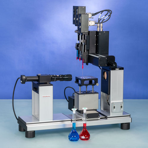 Aparato de medición de energía superficial - OCA 50 - DataPhysics Instruments - del ángulo de contacto / para la medición de la tensión superficial / óptico
