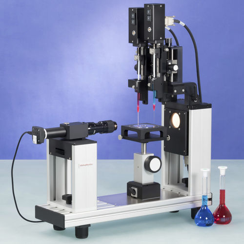 Aparato de medición de energía superficial - OCA 15EC - DataPhysics Instruments - del ángulo de contacto / para la medición de la tensión superficial / óptico