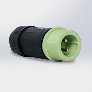 Conector de alimentación eléctrica - EC02681-1023-BF - Suzhou Exceedconn Technology Co.,Ltd. - cilíndrico / macho / de poliamida