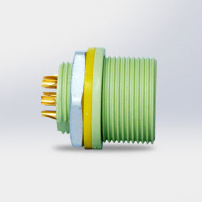 Conector de alimentación eléctrica - EC02681-1123-BF - Suzhou Exceedconn Technology Co.,Ltd. - circular / macho / de poliamida