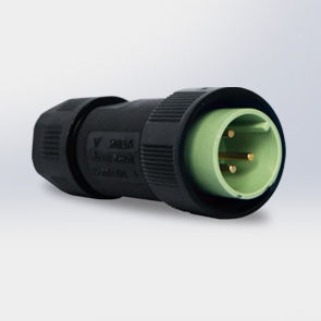 Conector de alimentación eléctrica - EC02681-4023-BF - Suzhou Exceedconn Technology Co.,Ltd. - cilíndrico / macho / de poliamida