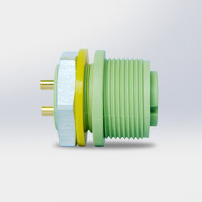 Conector de alimentación eléctrica - EC02681-5123-BF - Suzhou Exceedconn Technology Co.,Ltd. - circular / hembra / de poliamida