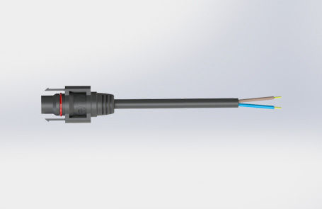 Conector de alimentación eléctrica - S2F7050 series - Suzhou Exceedconn Technology Co.,Ltd. - hembra / aislado / de poliamida