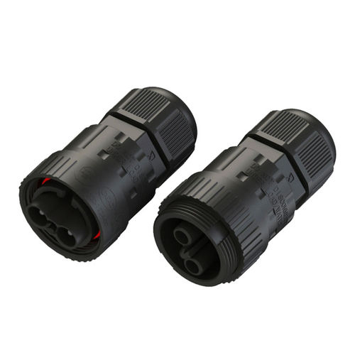 Conector de datos - EP020-1224-00 - Suzhou Exceedconn Technology Co.,Ltd. - de alimentación eléctrica / moldeado sobre pieza modelo / recto