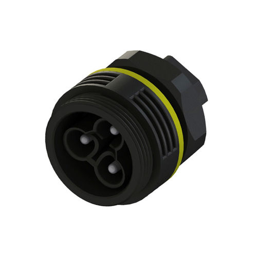 Conector de datos - EP030-1124-00   - Suzhou Exceedconn Technology Co.,Ltd. - de alimentación eléctrica / moldeado sobre pieza modelo / recto