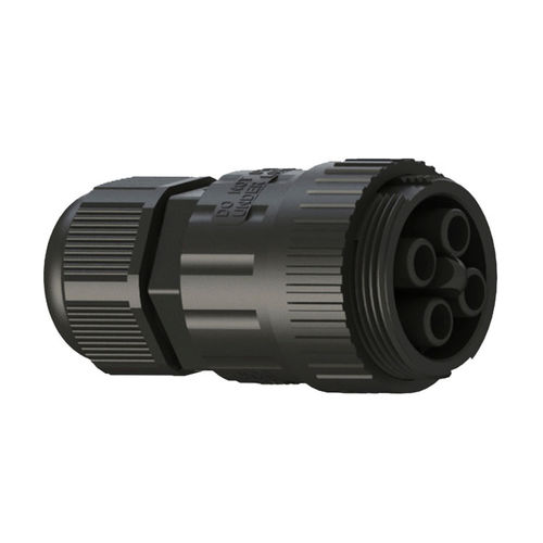 Conector de alimentación eléctrica - EP040-2224-00 - Suzhou Exceedconn Technology Co.,Ltd. - Socket / moldeado sobre pieza modelo / recto