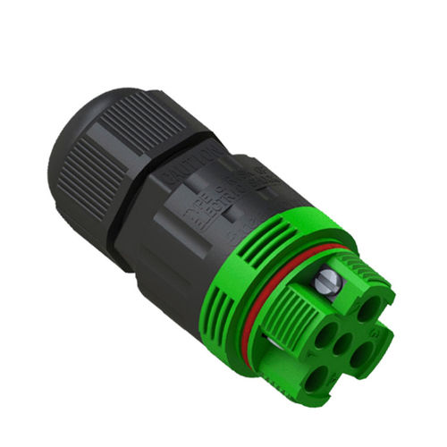 Conector de alimentación eléctrica - EP040-0234-00 - Suzhou Exceedconn Technology Co.,Ltd. - Socket / moldeado sobre pieza modelo / recto