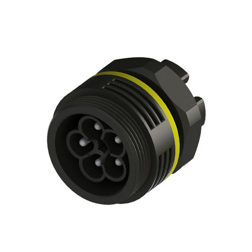 Conector de datos - EP050-1124-00   - Suzhou Exceedconn Technology Co.,Ltd. - de alimentación eléctrica / moldeado sobre pieza modelo / recto