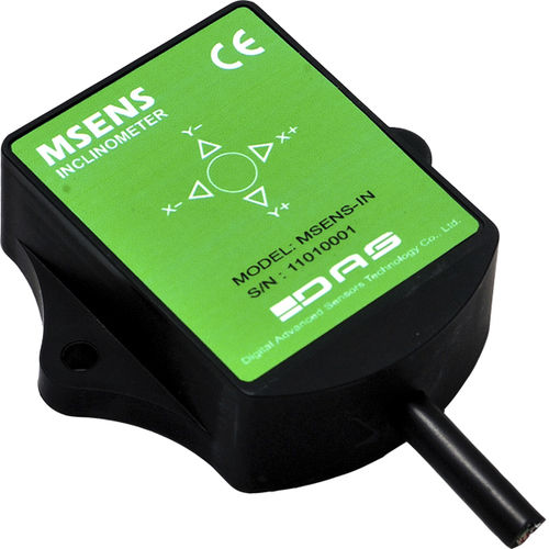 Inclinómetro dos ejes - MSENS-IN - DAS Co., Ltd. - 4-20 mA / con salidas de tensión / RS-485