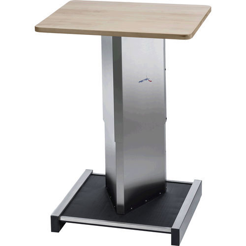 Banco de trabajo de haya - Vario-Hubtisch - Reitel - para taller / móvil / de altura regulable