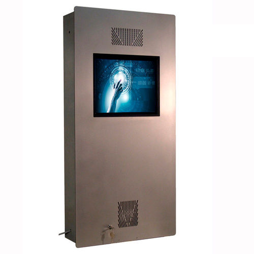 Terminal con pantalla táctil capacitiva - V3-17T INDOOR - WES Systeme Electronic GmbH - de pared / empotrable / de kiosco